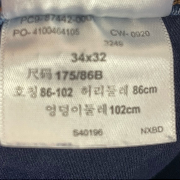 Levi's Men's Classic WorkWear Fit 505 Light Blue Straight Jeans. size 34x32 - Picture 12 of 13